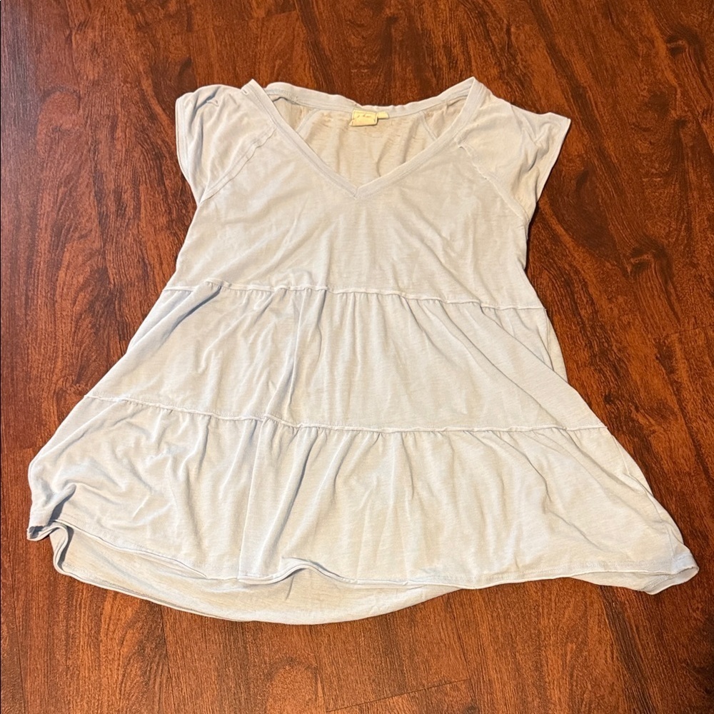 Light Blue Women's Top Size S